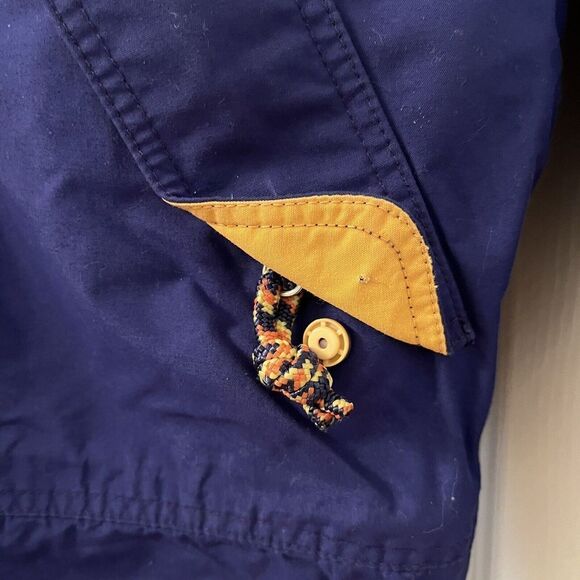 Patagonia Kids Guide Parka Insulated Jacket Blue Yellow Boys Size 10 - Picture 7 of 16